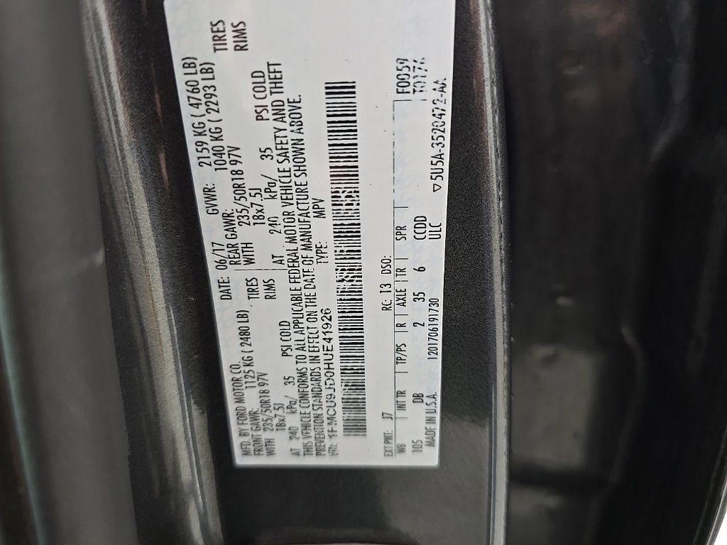 Used 2017 Ford Escape Titanium AWD/4WD image 15