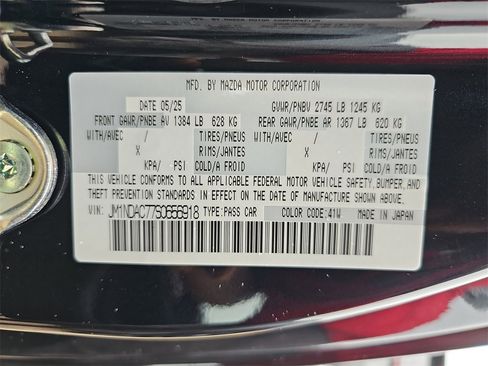 New 2025 MAZDA MX-5 Miata Club image 29