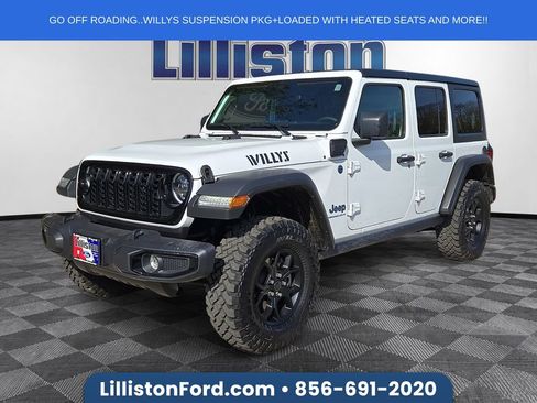 Used 2025 Jeep Wrangler Unlimited Sport S 4xe AWD/4WD image 1