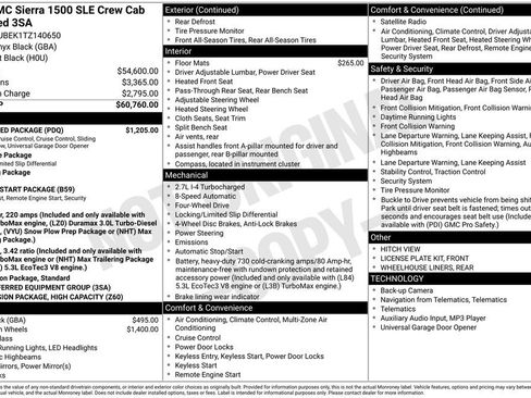 New 2026 GMC Sierra 1500 SLE w/ Preferred Package AWD/4WD image 5