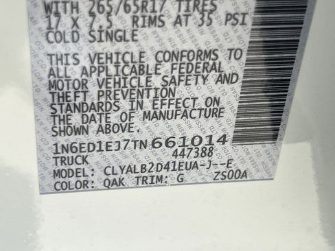 New 2026 Nissan Frontier SV w/ Tow Package RWD image 15