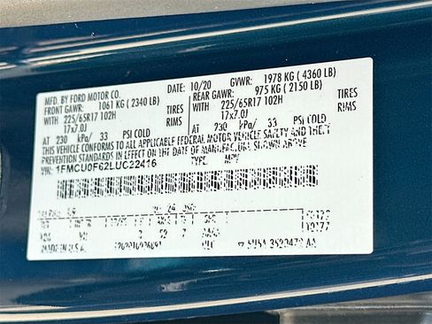 Used 2020 Ford Escape S image 29