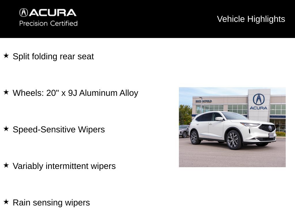 Certified 2024 Acura MDX w/ Technology Package AWD/4WD image 25