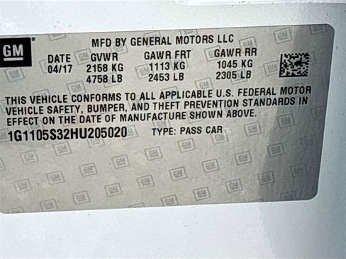 Used 2017 Chevrolet Impala LT w/ Leather Package image 32