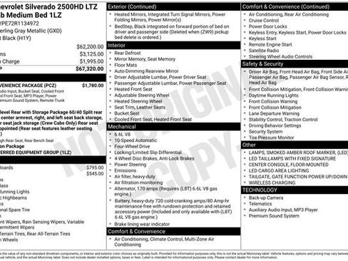 Used 2024 Chevrolet Silverado 2500 LTZ w/ LTZ Convenience Package AWD/4WD image 39