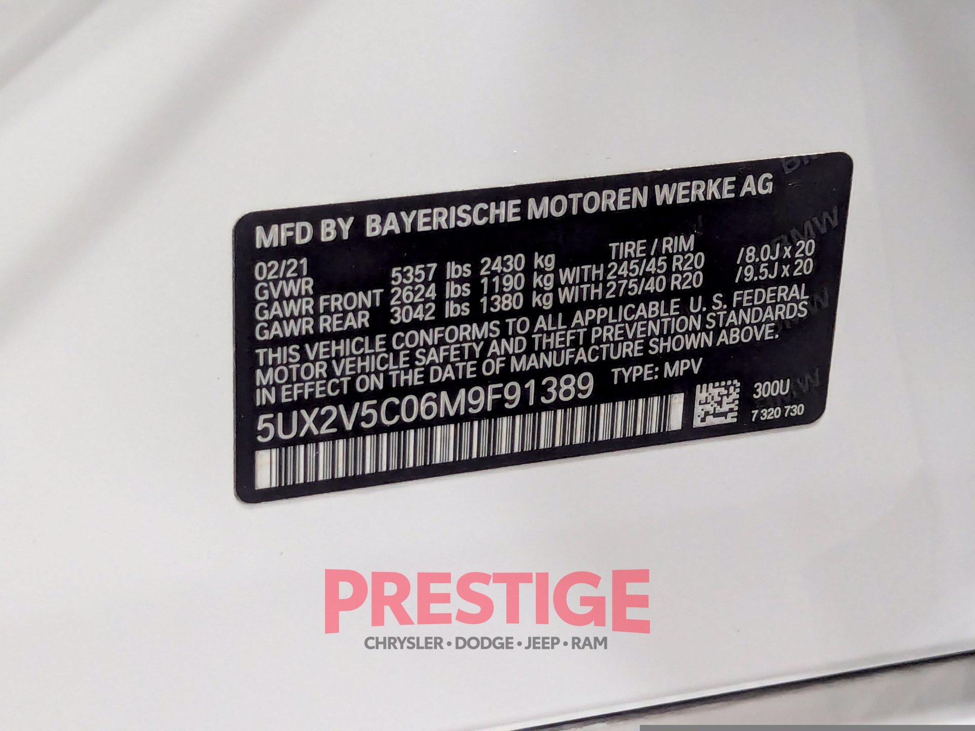 Used 2021 BMW X4 M40i w/ Premium Package AWD/4WD image 30