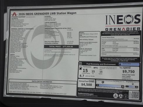 New 2026 INEOS Grenadier image 23