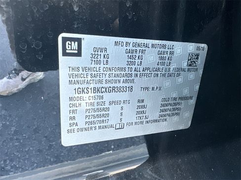 Used 2016 GMC Yukon SLT w/ Open Road Package image 19