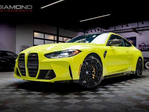 Used 2021 BMW M4 Coupe w/ M Carbon Exterior Package image 1