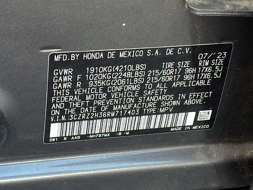Used 2024 Honda HR-V LX image 30