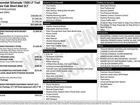 Used 2020 Chevrolet Silverado 1500 LT Trail Boss image 4