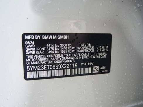 Certified 2025 BMW X6 M Competition w/ Executive Package image 33