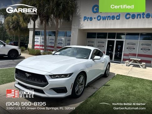 Certified 2024 Ford Mustang Coupe RWD image 1