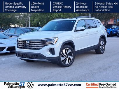 Certified 2025 Volkswagen Atlas SE