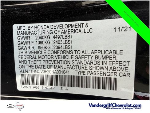 Used 2022 Honda Accord Sport image 32