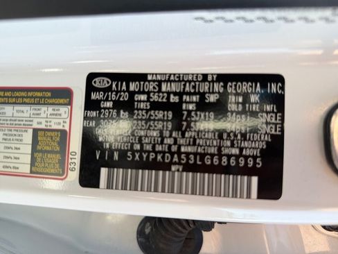 Used 2020 Kia Sorento SX AWD/4WD image 37