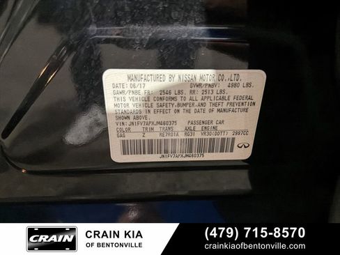 Used 2018 INFINITI Q50 Red Sport 400 w/ Sensory Package (Sport) RWD image 12