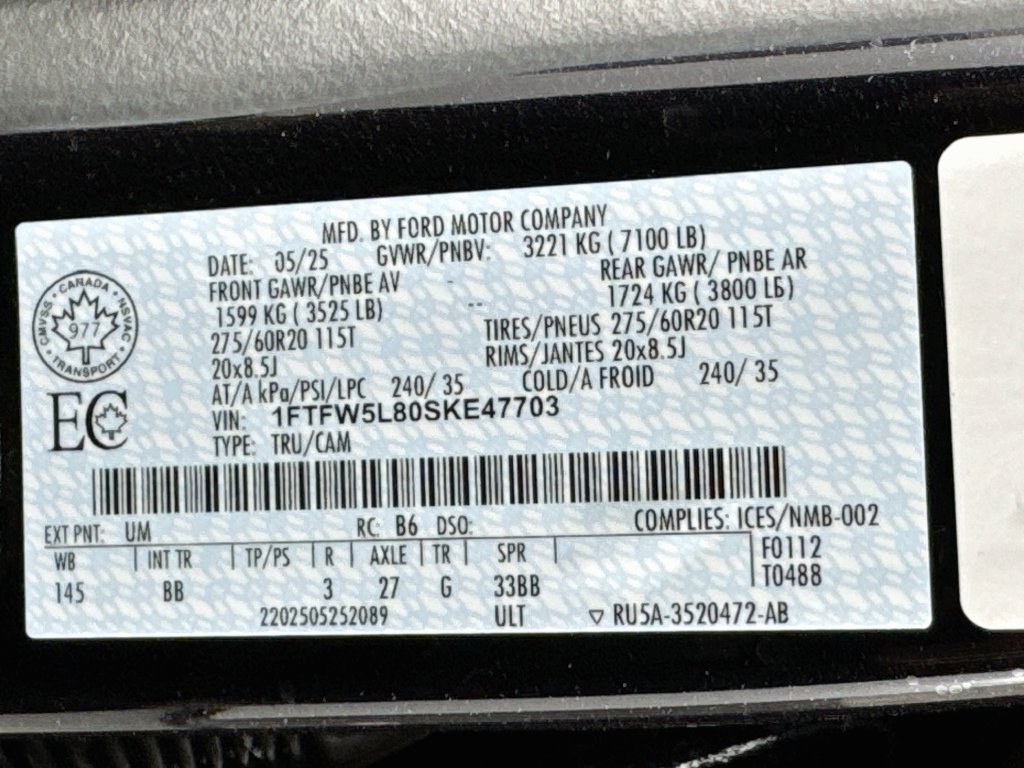 Used 2025 Ford F150 Lariat AWD/4WD image 44
