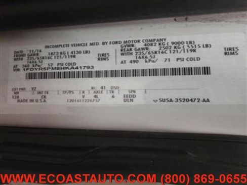 Used 2017 Ford Transit 250 138 w/ Exterior Upgrade Package image 25