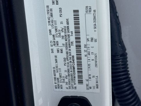 Used 2021 Ford F150 Limited AWD/4WD image 43