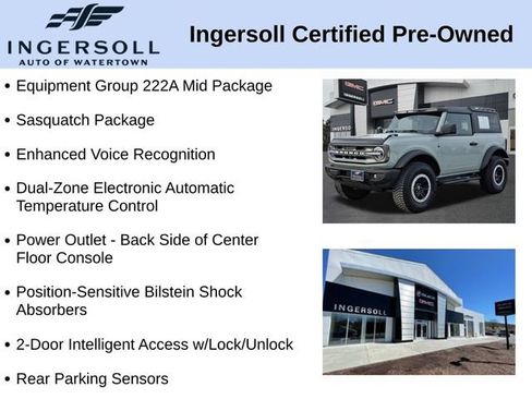 Used 2023 Ford Bronco Big Bend w/ Sasquatch Package image 5