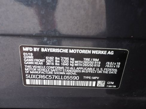 Used 2019 BMW X5 xDrive40i w/ Convenience Package image 30