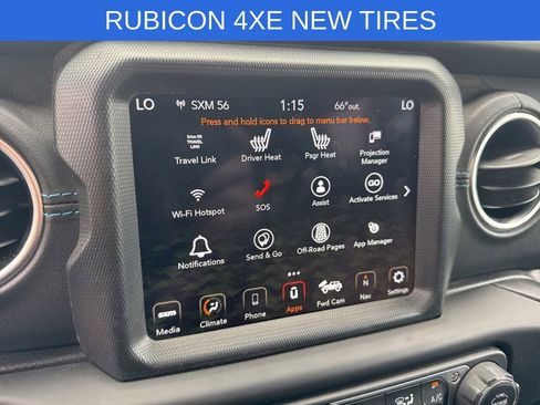 Used 2021 Jeep Wrangler Unlimited Rubicon 4xe w/ Steel Bumper Group AWD/4WD image 22