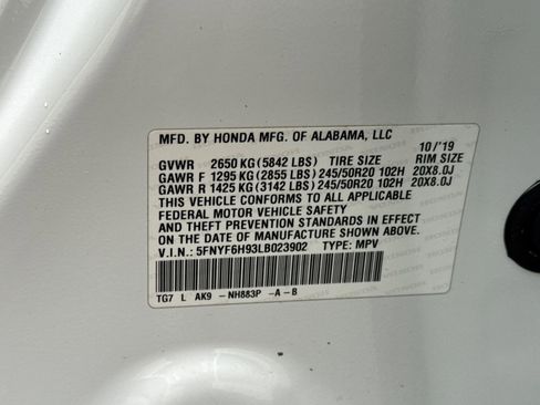 Used 2020 Honda Pilot Touring image 38