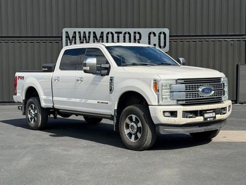 Used 2017 Ford F350 Platinum w/ Platinum Ultimate Package AWD/4WD image 1