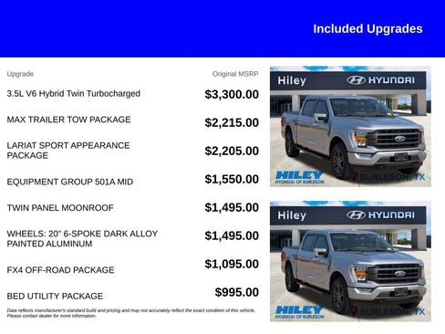Used 2022 Ford F150 Lariat w/ Max Trailer Tow Package AWD/4WD image 5