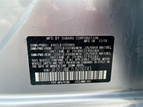 Used 2020 Subaru Crosstrek 2.0i Limited image 29