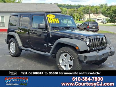 Used 2016 Jeep Wrangler Unlimited Sport w/ Quick Order Package 24S