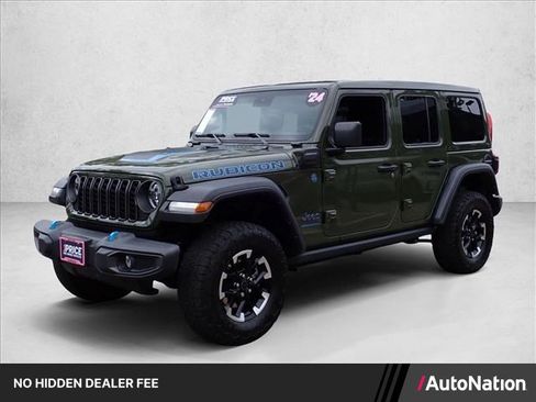 Used 2024 Jeep Wrangler Unlimited Rubicon 4xe w/ Safety Group AWD/4WD image 1