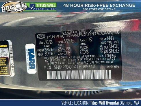 New 2026 Hyundai Santa Fe SE image 71