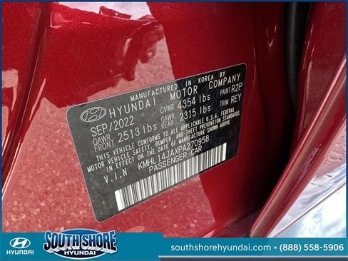 Certified 2023 Hyundai Sonata SEL w/ Convenience Package image 20