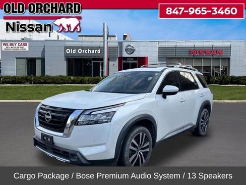 Used 2023 Nissan Pathfinder Platinum w/ Cargo Package image 1