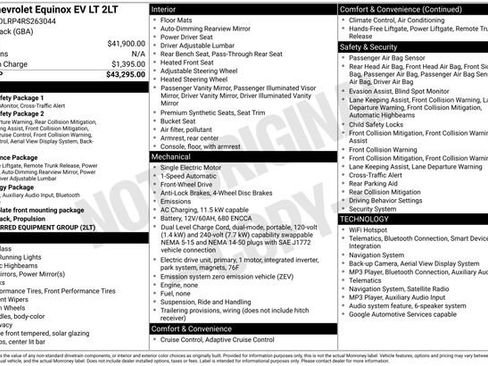 Used 2024 Chevrolet Equinox EV LT FWD image 17