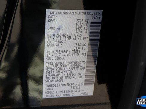 Used 2024 Nissan Frontier SL w/ Technology Package image 43