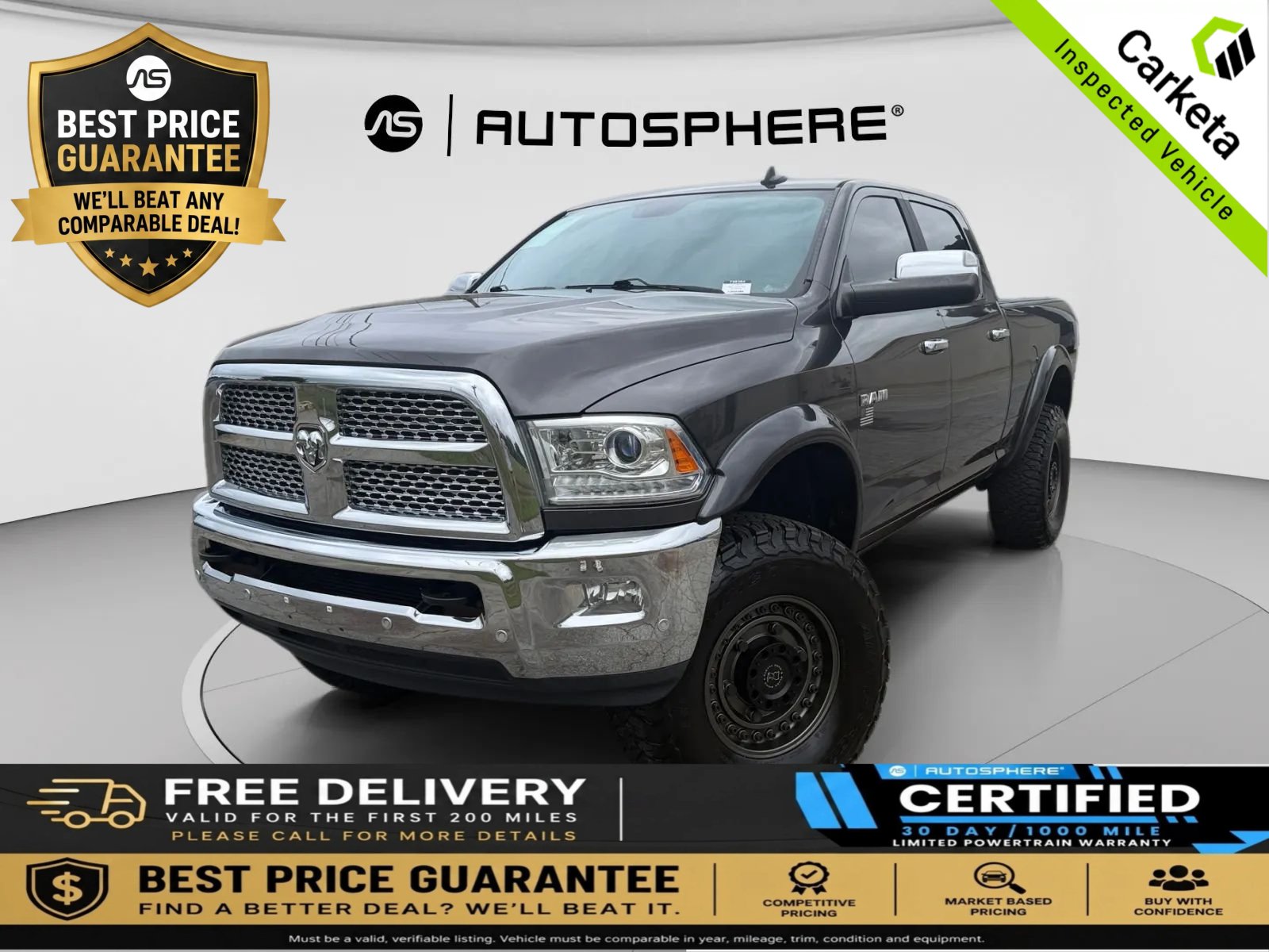 Used 2017 RAM 2500 Laramie AWD/4WD image 1