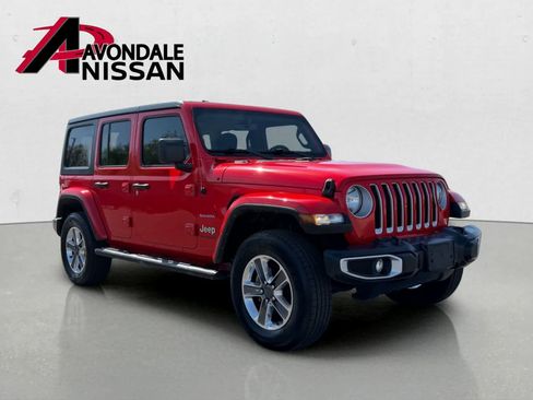 Used 2022 Jeep Wrangler Unlimited Sahara w/ Cold Weather Group AWD/4WD image 7