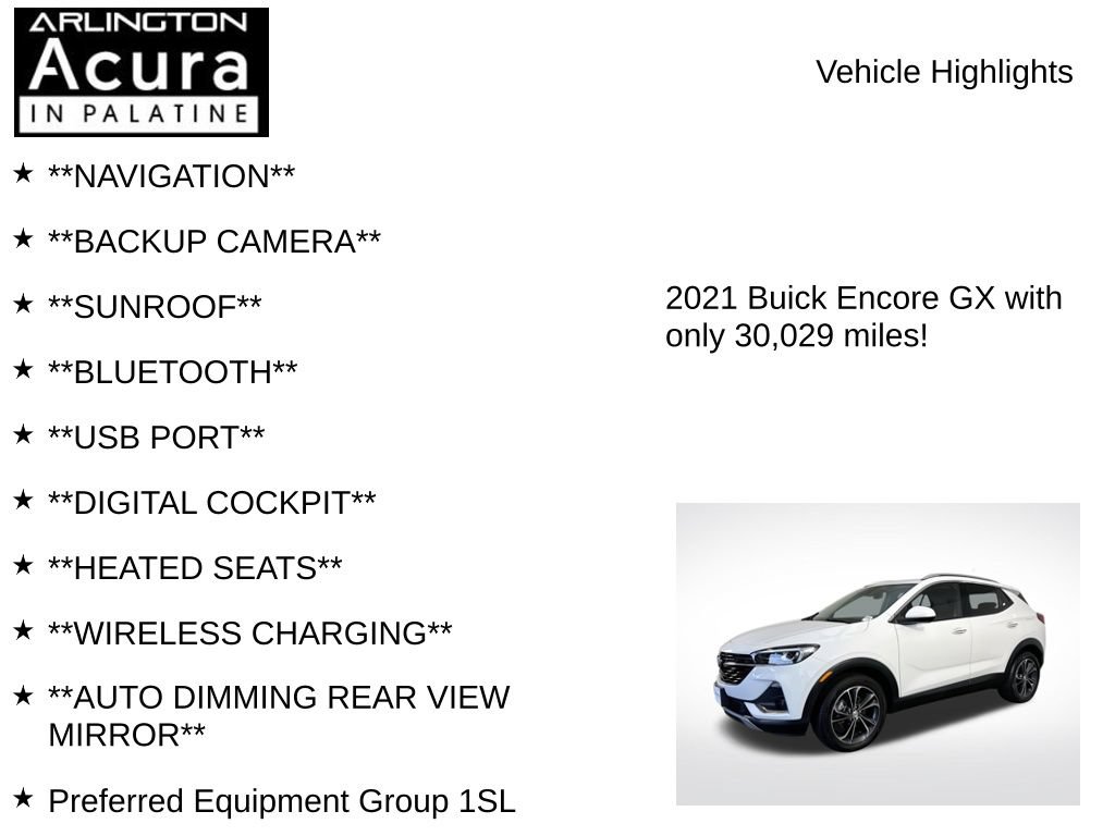 Used 2021 Buick Encore GX Essence FWD image 7