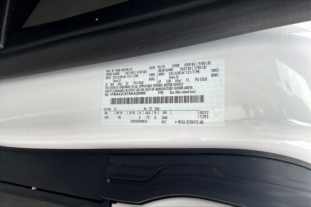 Used 2025 Ford Transit 350 XL RWD image 19