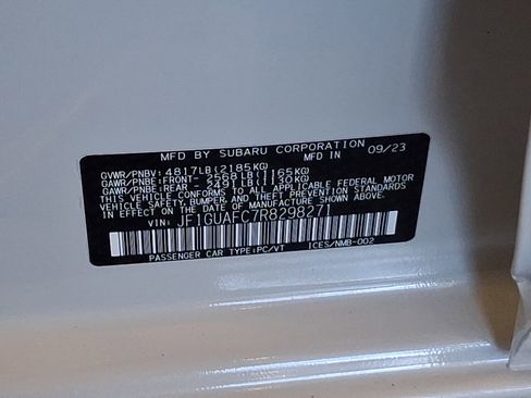 Used 2024 Subaru Impreza 2.0i Sport image 27