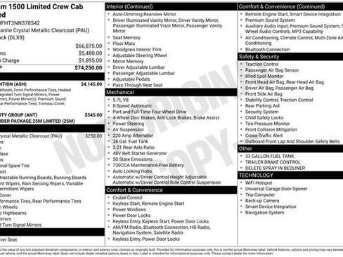 Used 2022 RAM 1500 Limited w/ Night Edition image 35