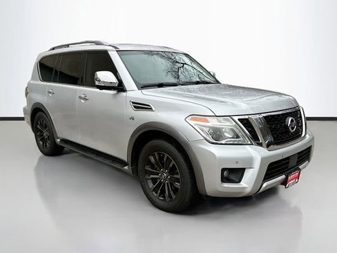 Used 2017 Nissan Armada Platinum w/ Interior Lighting Package image 3