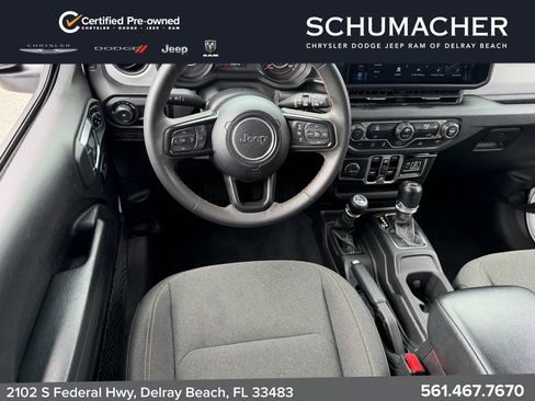 Certified 2024 Jeep Wrangler Unlimited Sport AWD/4WD image 14