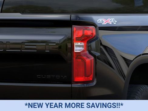New 2026 Chevrolet Silverado 1500 Custom w/ Turbomax Blackout Package image 11
