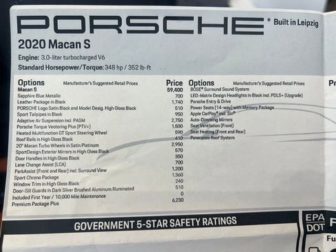 Used 2020 Porsche Macan S AWD/4WD image 41