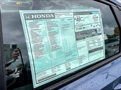 New 2026 Honda Civic Sport Touring image 29