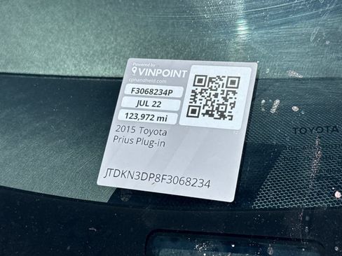 Used 2015 Toyota Prius Prime Plug-In Hybrid FWD image 26
